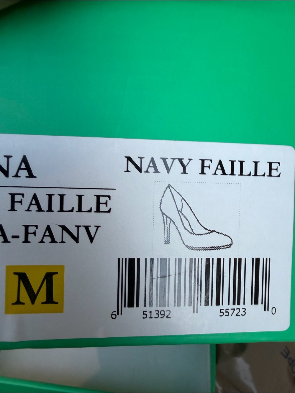J. Renee Gilana Navy Pointed Toe Pumps ~ Fancy Heel size 9.5 - Picture 5 of 6